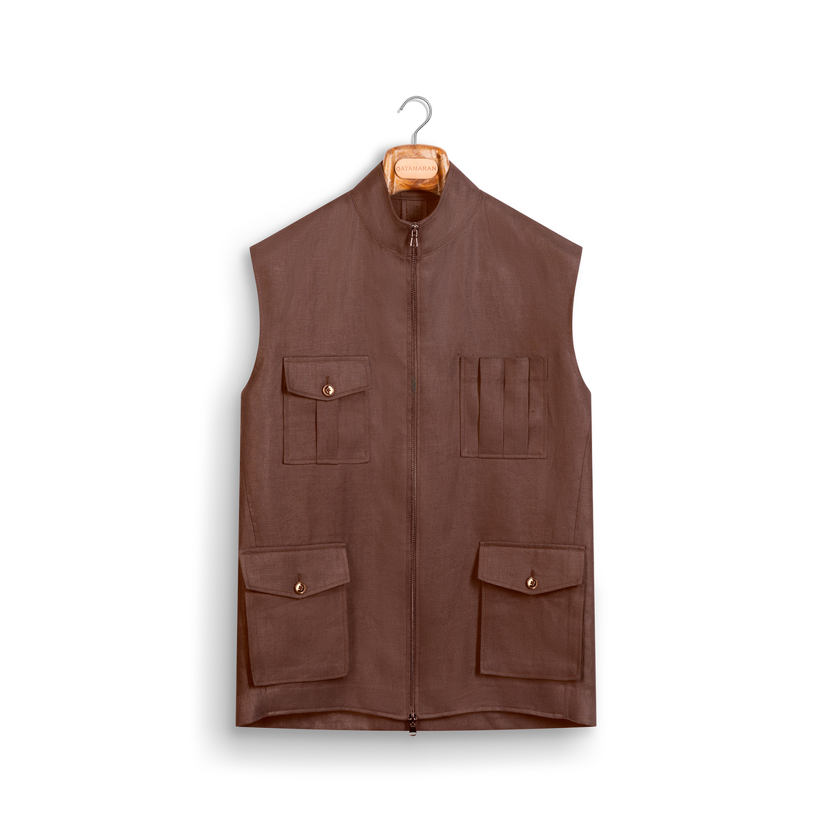Gilet • Brown