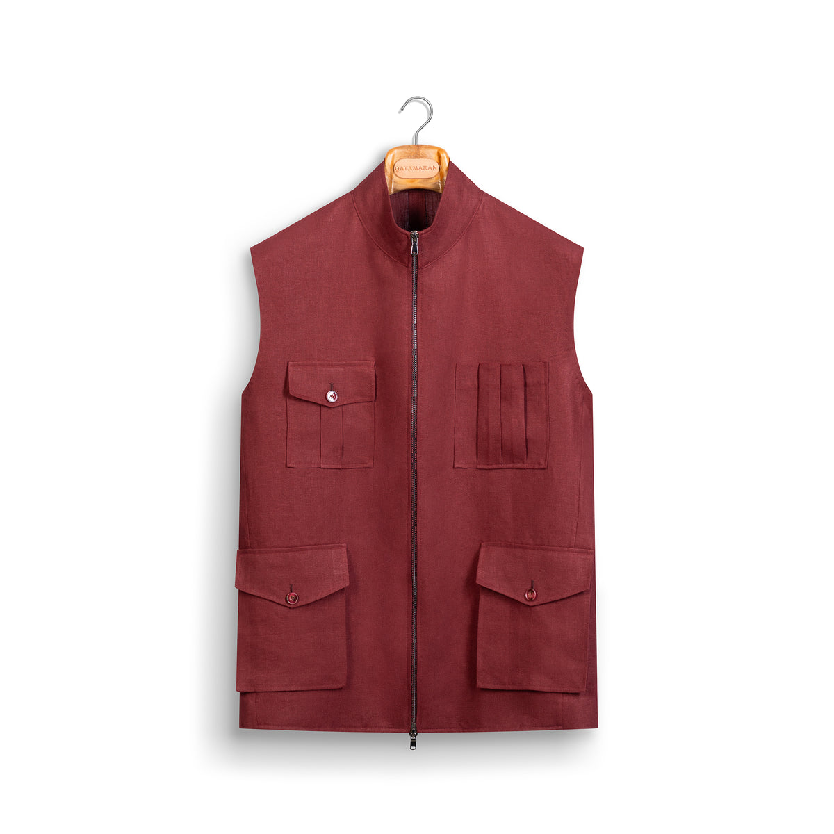 Gilet • Burgundy