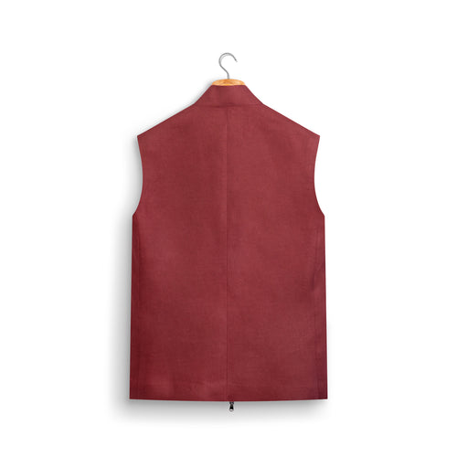 Gilet • Burgundy