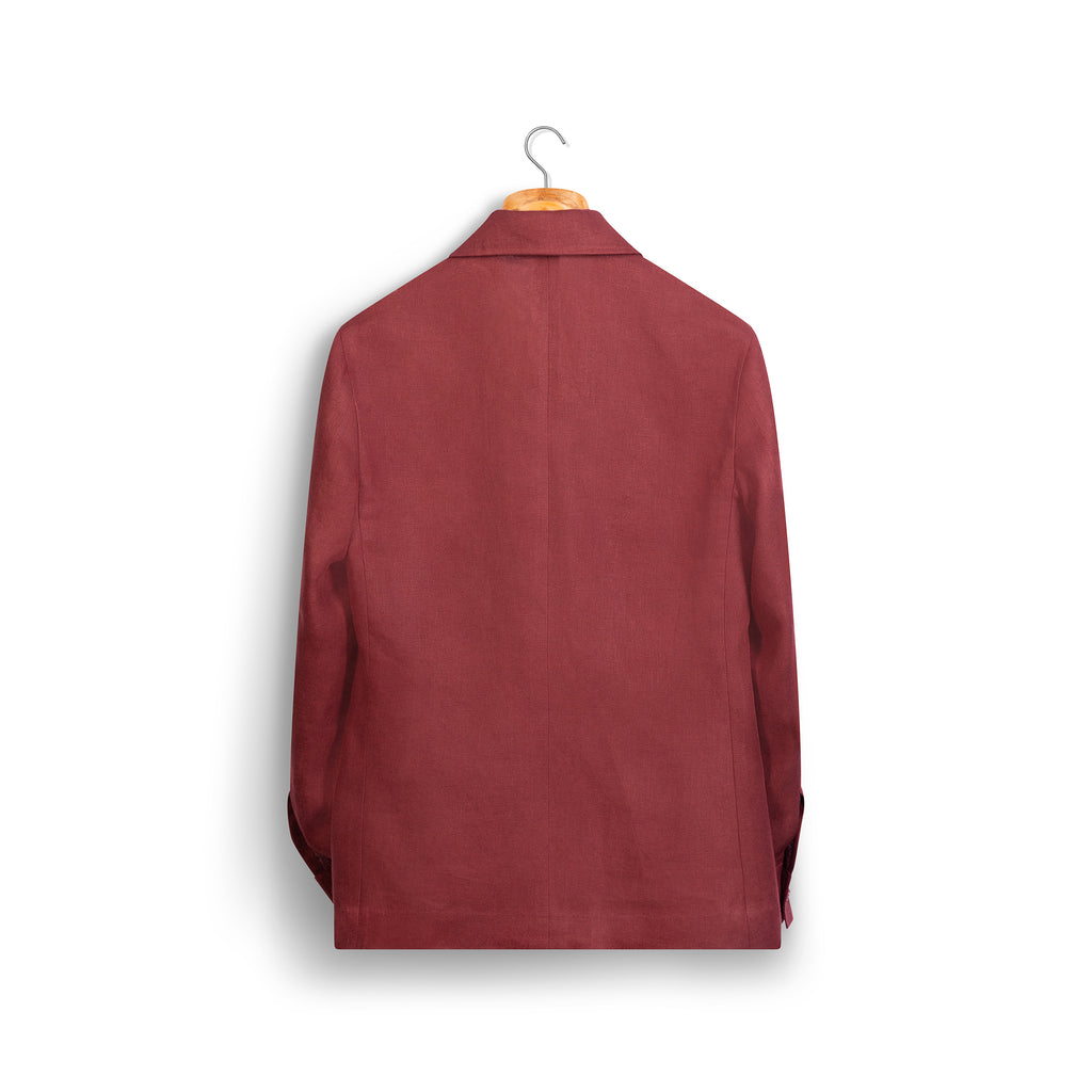 Shirt Jacket • Burgundy