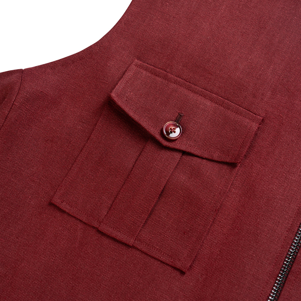Gilet • Burgundy