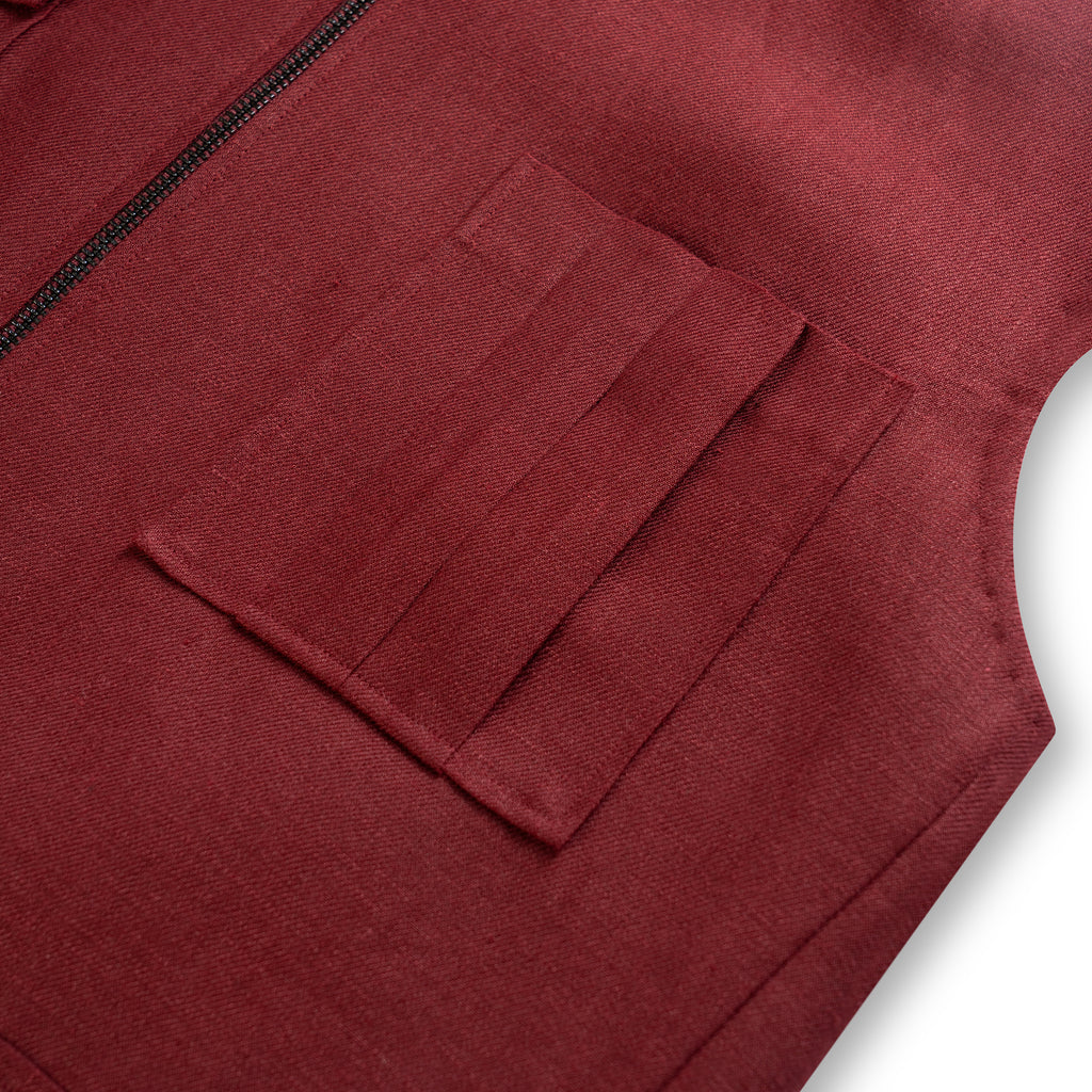 Gilet • Burgundy
